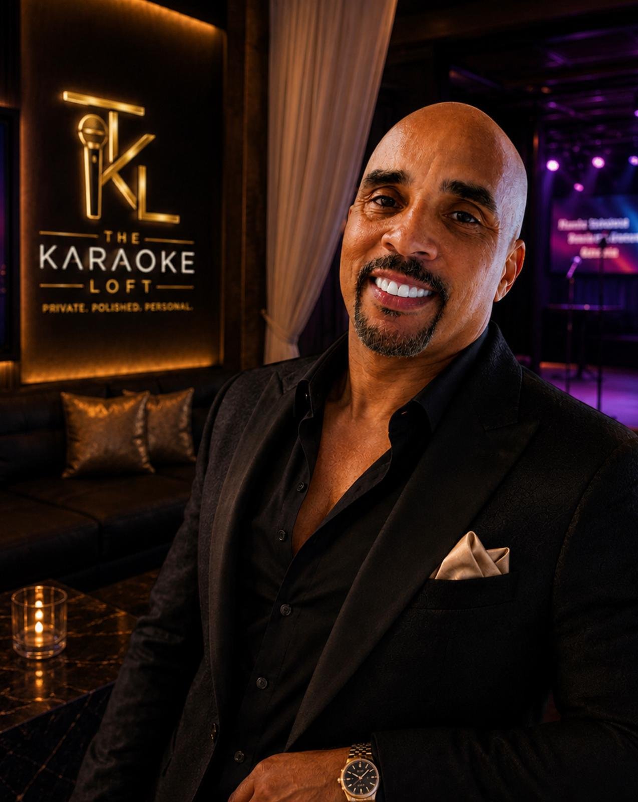 Scott, host of The Karaoke Loft