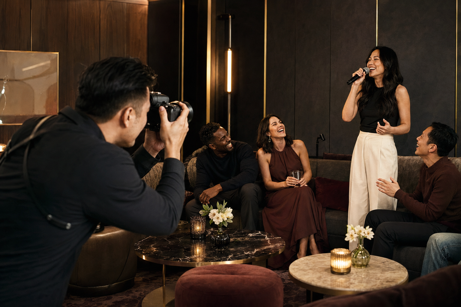 Professional event photography